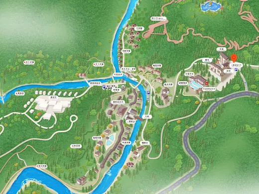 禹王台结合景区手绘地图智慧导览和720全景技术，可以让景区更加“动”起来，为游客提供更加身临其境的导览体验。